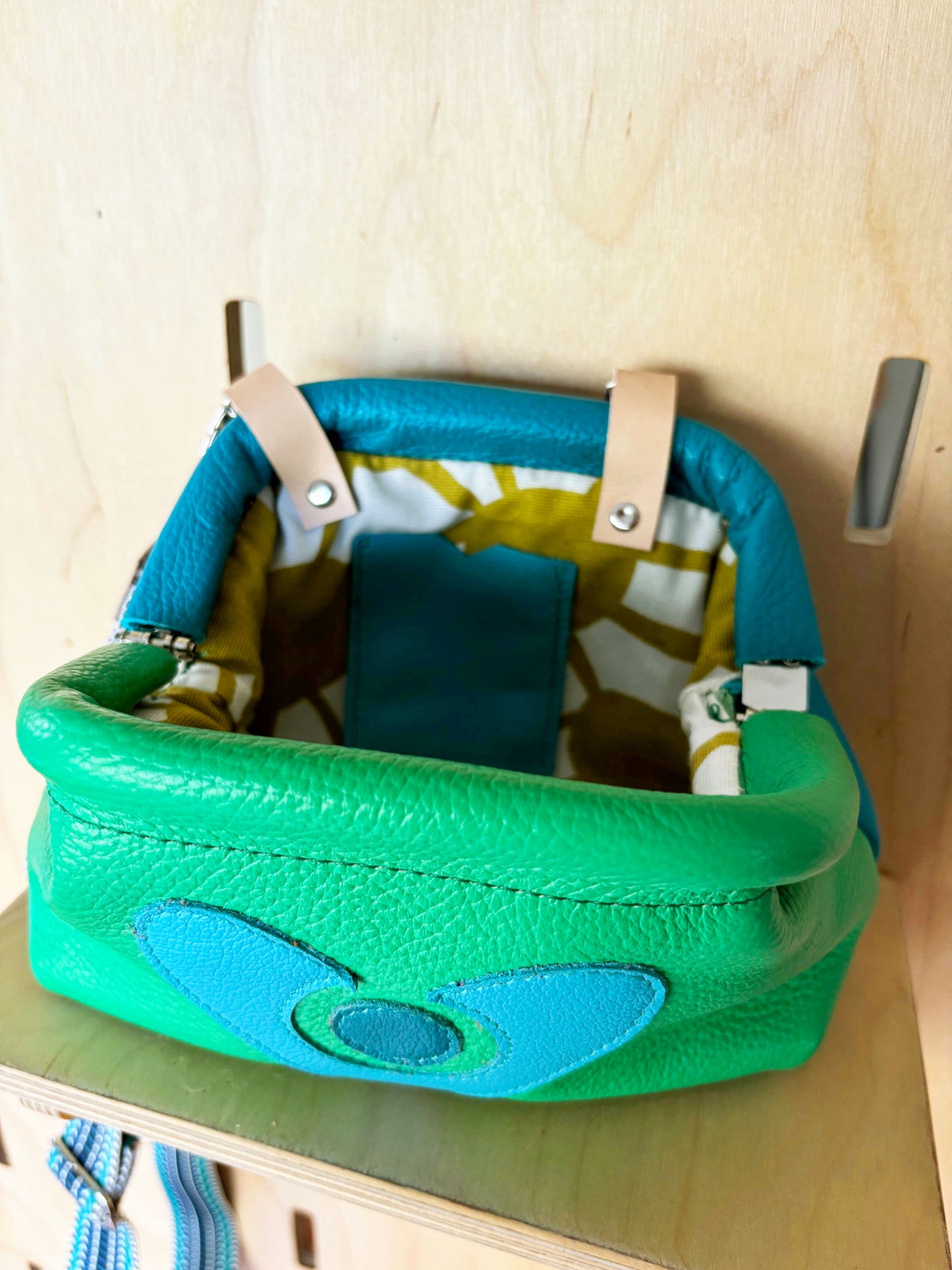 Mini Crossbody Clutch Purse green/turquoise