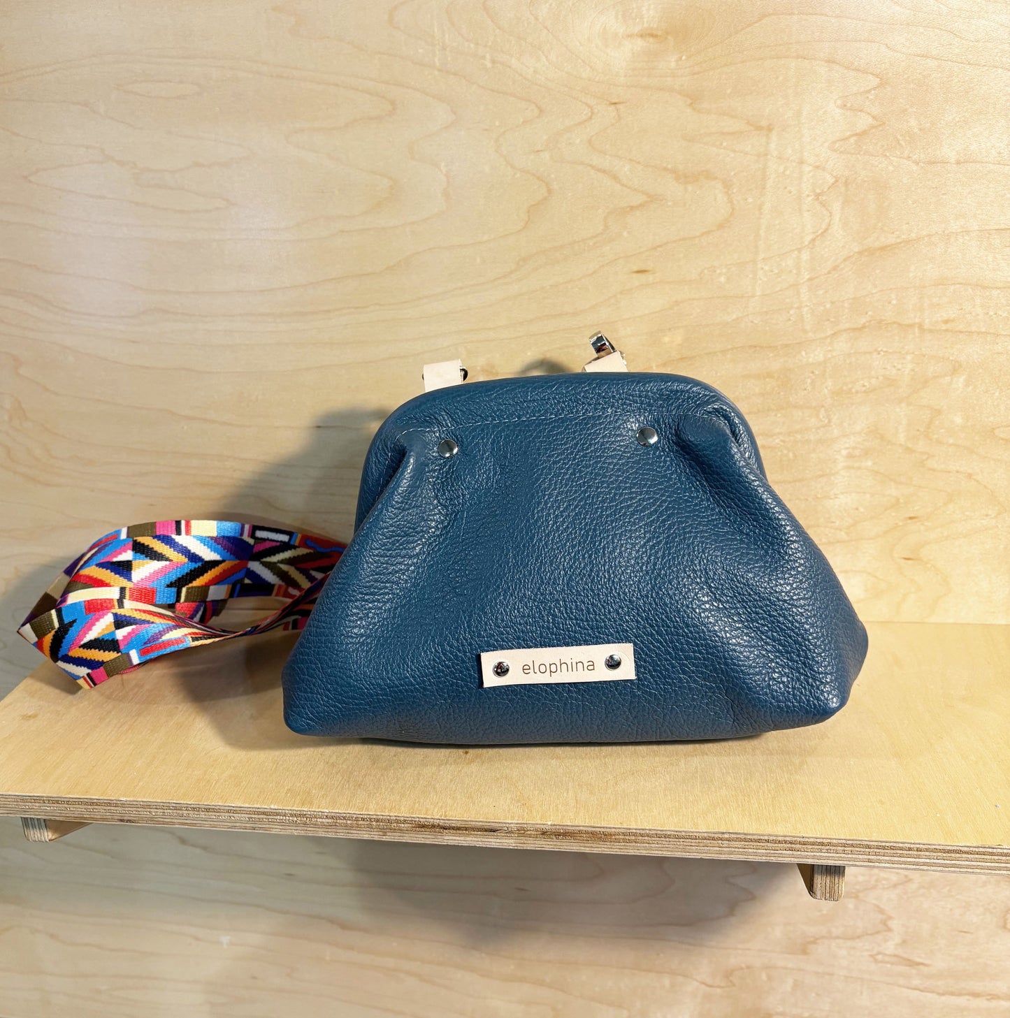 Mini Crossbody Clutch Purse green/teal