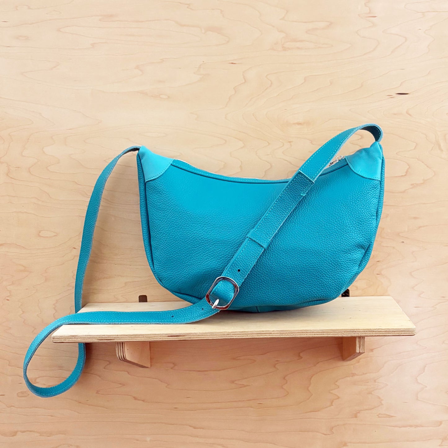 Crescent Crossbody Bag turquoise