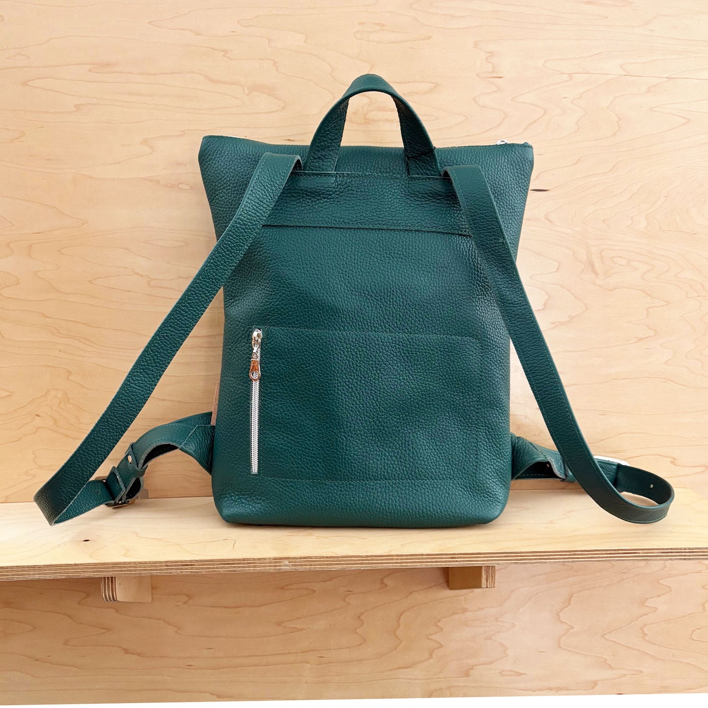 2-Tone convertible Wave Backpack, green/turquoise