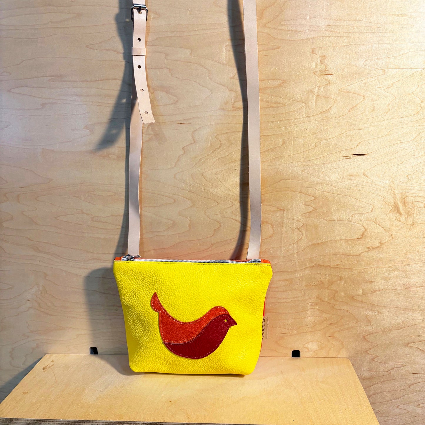 Bird Crossbody yellow/orange